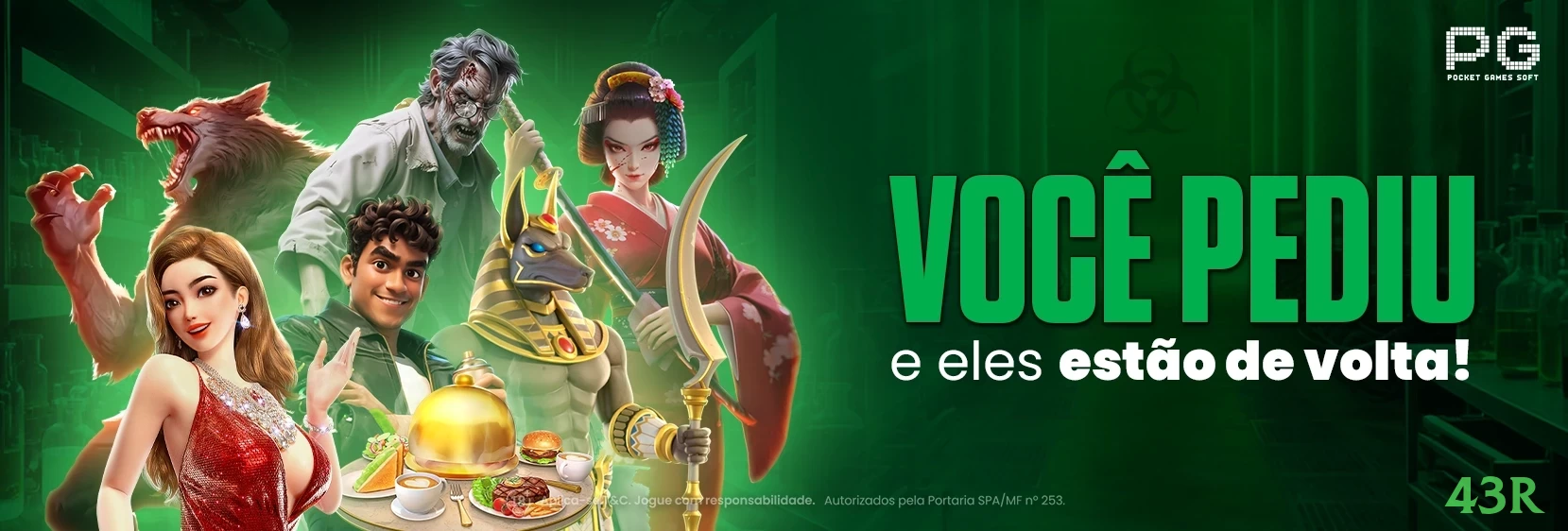 Imagem promocional da 43r mostrando a plataforma e suas vantagens